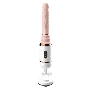 automatické přirážející a vibrující dildo