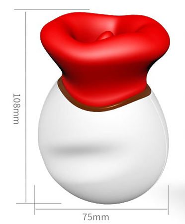 lízání, sání a vibrace